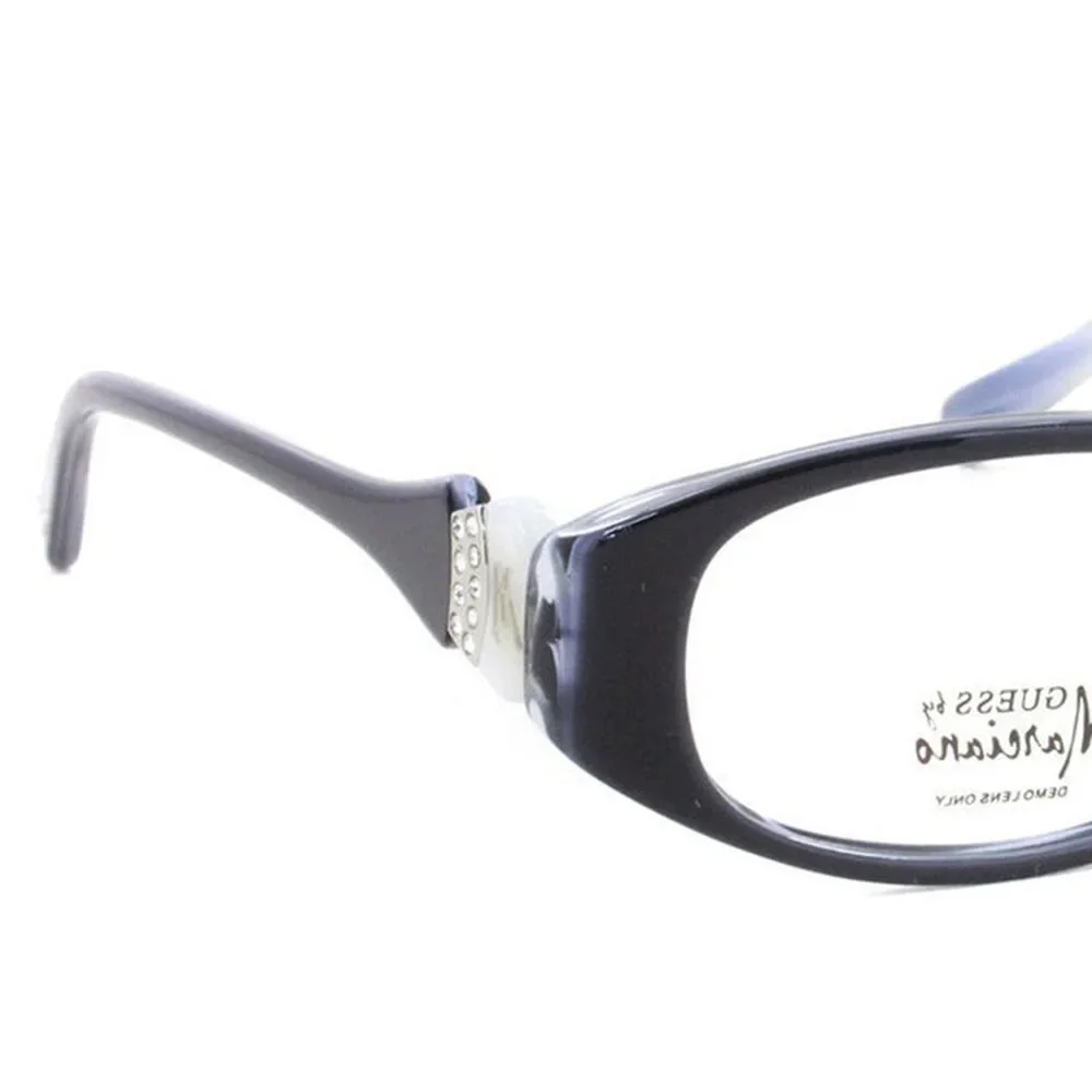 NWT Guess By Marciano 186-BKWT-52 52mm New Eyeglasses